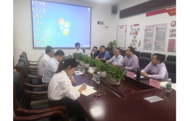 姜守東帶隊到陵水城投洽談業(yè)務(wù)