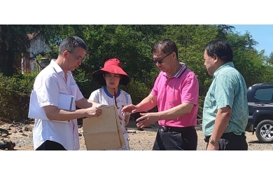 儋州市自然資源和規(guī)劃局王俊剛一行到修造船公司調(diào)研