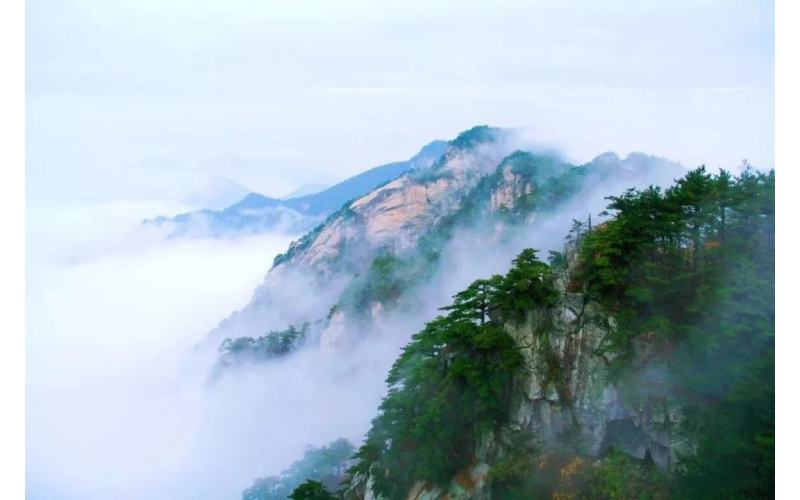 《行走天堂寨》 詩10首  作者;張峰